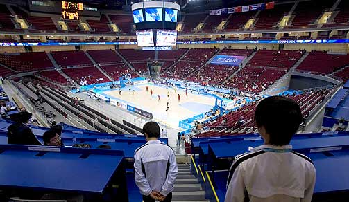 BEIJING OLYMPIC BASKETBALL GYMNASIUM: �velser: Basketball