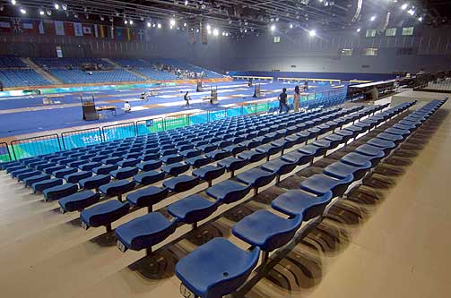 FENCING HALL OF NATIONAL CONVENTION CENTER: �velser: Fekting