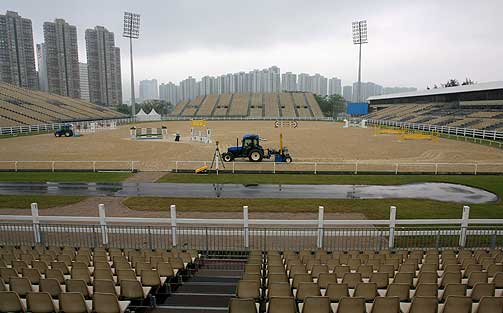 HONG KONG OLYMPIC EQUESTRIAN VENUE �velser: Sprangridning, feltritt