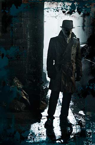 MASKERTE HELTER: Jackie Earle Haley som Walter Kovacs, med skjult identitet som kriminalitetsbekjemperen Rorschach.