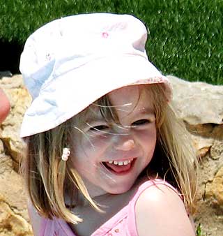 FORTSATT SAVNET: Madeleine McCann.