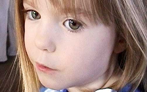 FORTSATT SAVNET: Madeleine McCann.