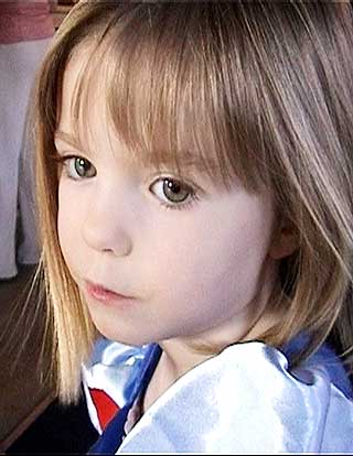 FORTSATT SAVNET: Madeleine McCann.