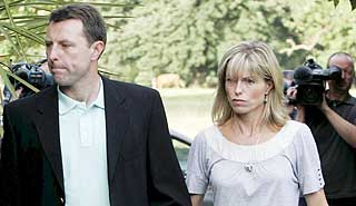 VURDERER S�KSM�L: Gerry og Kate McCann.