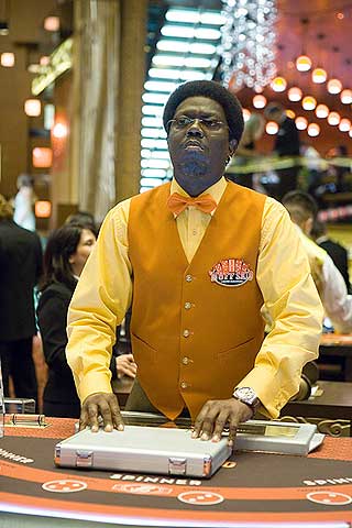 I Oceans: Bernie Mac under sitt alias som Casino-vert i Ocean's 13.
