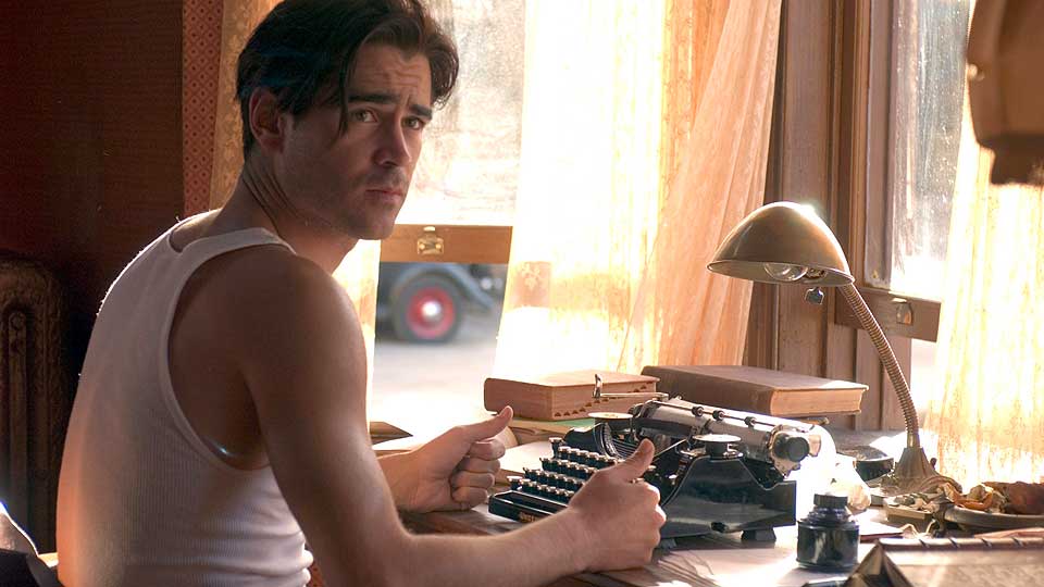 UNG FORFATTER: Colin Farrell som Arturo Bandini i filmversjonen av �Sp�r st�vet�.