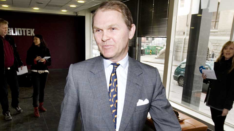 BLIR IKKE SITTENDE: Styreleder Christian Bjelland varsler sin avgang.