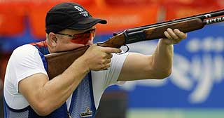 TOK F�RSTE NORSKE MEDALJE I SKEET: Tore Brovold.
