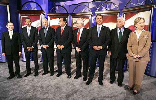M�TTES TIL DEBATT I FJOR: Da sa Joe Biden at han mente Obama manglet erfaring.