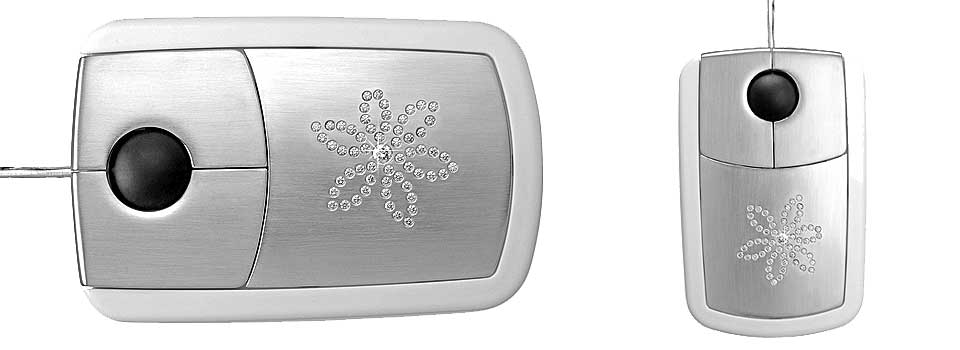 GULL OG DIAMANTER: Diamant Flower er til salgs i utvalgte butikker over hele verden. Musen har blitt spesielt popul�r i Emiratene.