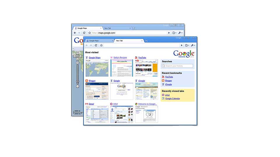 DETTE ER CHROME: Google g�r fra � v�re innholdsleverand�r, til selv � ville legge premissene for surfingen din. Deres nye nettleser blir lansert i l�pet av dagen.