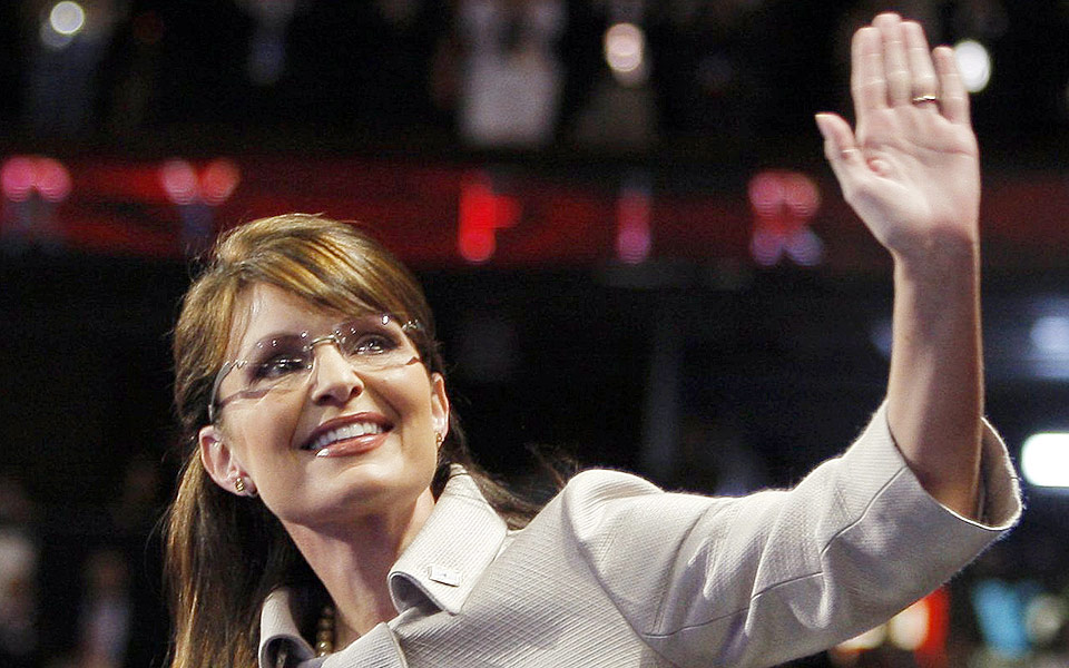  OVASJONER:  Sarah Palin tok republikanernes med storm.
