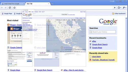 NY NETTLESER Chrome er Googles nye nettleser.