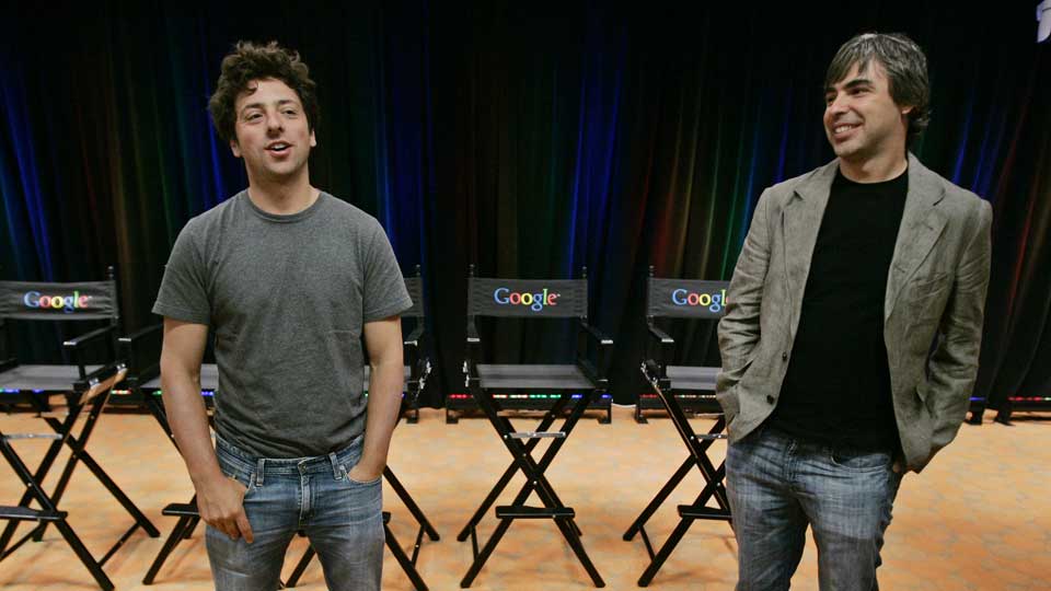 LITT ONDE LIKEVEL?: Google-grunnleggerne Sergey Brin og Larry Page har �don't be evil� som motto. Men brukervillk�rene for nettleseren Chrome viser at Googles voldsomme innflytelse har sv�rt problematiske sider, mener Dagbladet.nos kommentator.
