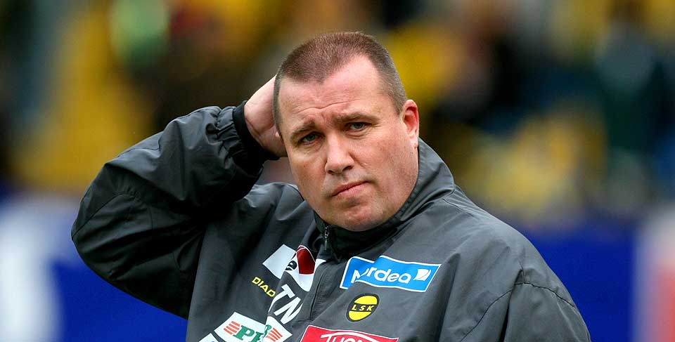 COMEBACK-TAP: Tom Nordlie fikk en t�ff start mot gamleklubben Odd Grenland, og tapte 3-0. Dermed lar Nordlie-effekten vente p� seg.