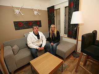 STUE: God plass til � slappe av.