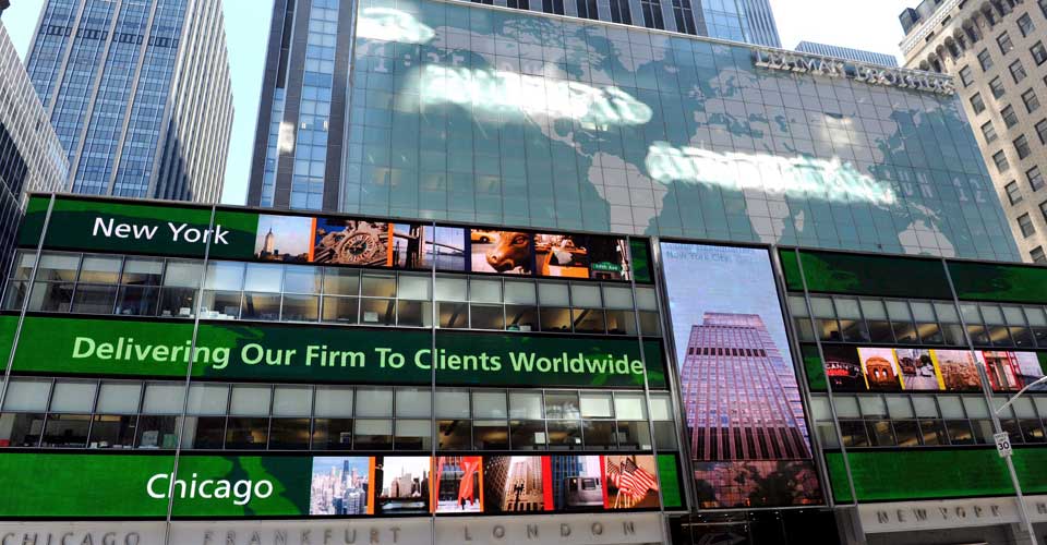 NOK EN STORBANK OVERENDE: Investeringsbanken Lehman Brothers vil i l�pet av dagen i dag erkl�re seg konkurs.