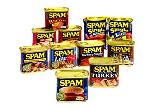 POPUL�R: Grisene som angivelig ble mishandlet ender blant annet som det popul�re amerikanske produktet SPAM.