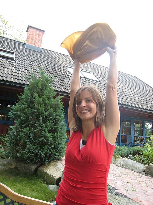 OGS� MED: Guro fra Oslo fikk like mange brev som Silje, 45 stykker.