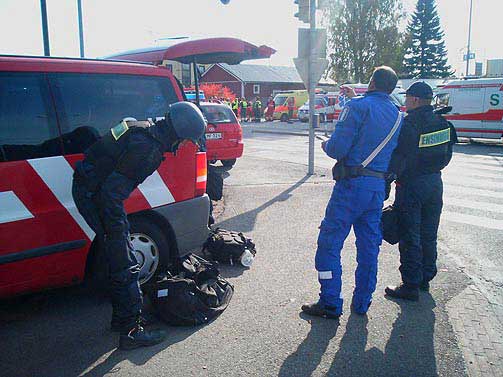 TI D�DE: I skytingen ble ti elever ved skolen drept.