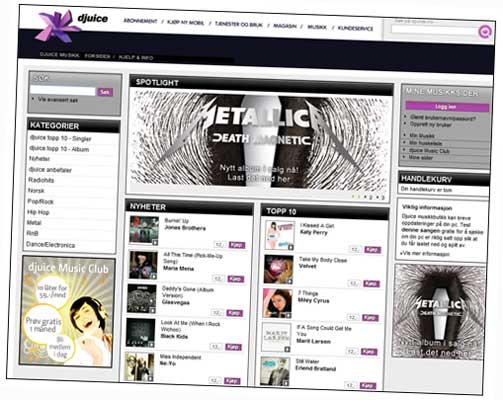 TAR OVER DJUICE: Musikkbutikken blir lagt inn under Platekompaniet-merkenavnet.