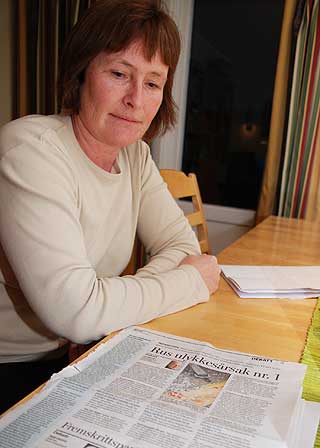 PROVOSERT: Synn�ve Bergheim etterlyser sterkere fokusering p� sj�f�rer som kj�rer i annen rus enn alkohol. Selv sliter hun med seinskader etter ulykken for snart et �r siden.