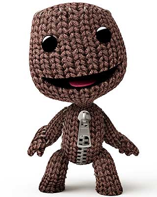 HOVEDPERSON: Du f�r kontroll over Sackboy i �LittleBigPlanet�.