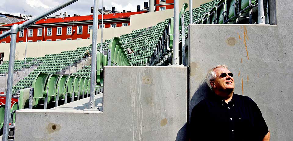 KROKEN P� D�RA: Friidrettspresident Svein Arne Hansen tror dagens Veritas-rapport kan bety at det blir vanskelig � f� arrangert noe OL i Troms� i 2018.