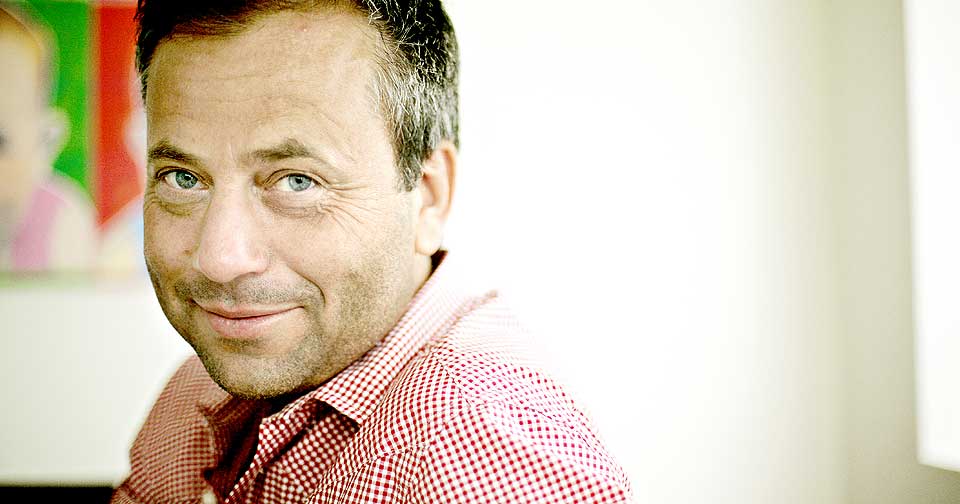MISFORN�YD: Forlegger Arve Juritzen satte selv fedrenes rettigheter p� dagsorden da han ble alenefar til lille Aida, som han fikk med hjelp av eggdonor og surrogatmor i USA.
