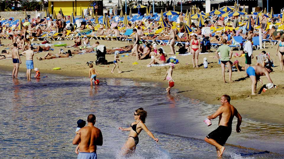 SYDEN: F�rre vil reise til den popul�re Puerto Rico-stranden p� Gran Canaria neste �r.