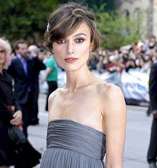 BRITISKE MENNS IDEAL: Keira Knightley.