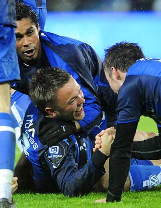HELTEN: Palmi Rafn Palmason scoret sitt f�rste i Stab�k-tr�ya.