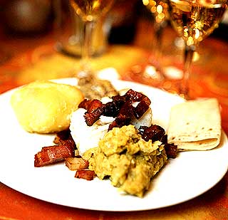 TIL LUTEFISK: Er vi klare til � bytte ut akevitten med en vin?