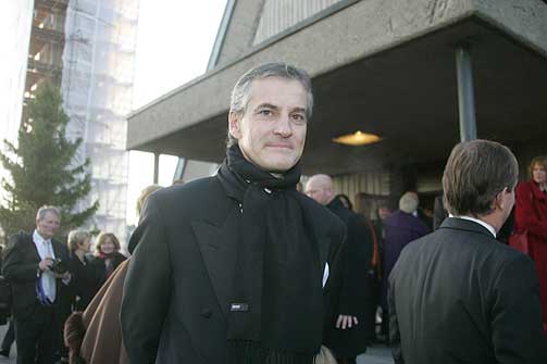 FLERE MINISTRE PÅ PLASS: Utenriksminister Jonas Gahr Støre.