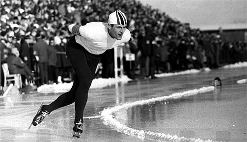 LEGENDE: Knut Bj�rnsen som skrev Fred Antons Maiers biografi �Maier forteller til Knut Bj�rnsen� etter Grenoble-OL og jubelsesongen 1968.