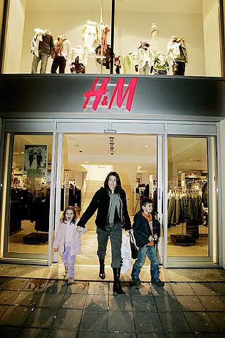 H&M: I Bogstadveien.