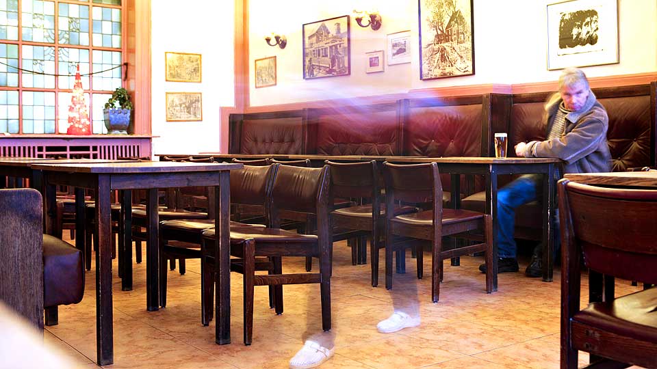 DRIKKESTASJON: Valkyrien Restaurant p� Majorstua i Oslo er et hyggelig sted, men hvorfor vil de ikke ha gjester som spiser?