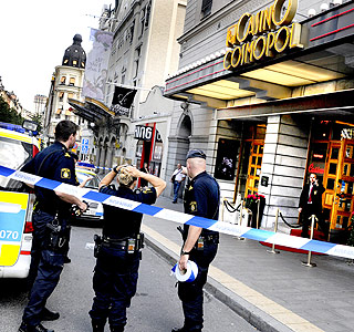  RANET F�R:  I juli i �r ble Casino Cosmopol p� Kungsgatan 65 i Stockholm ranet.