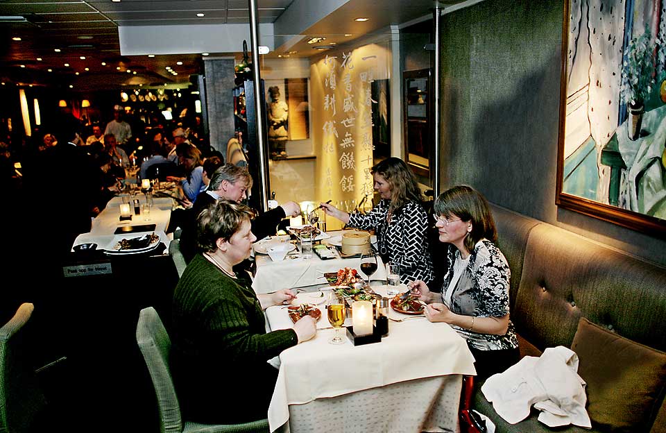 Fortsatt utmerket: Kinarestauranten Dinner har flere ganger v�rt bes�kt av Robinson og Fredag. De kan bekrefte at stedet holder stilen.
