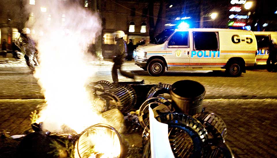 GAZA-DEMONSTRASJONENE.  Reaksjonen etter oppt�yene i Oslo spriker.