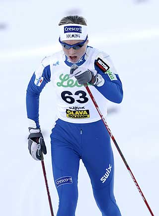 GULLFART: Astrid Uhrenholdt Jacobsen fosset fram til NM-gull i dag.