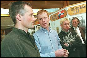 TURKAMERATER: Vegard Ulvang og Bj�rn D�hlie er kamerater fra skisporet og fra TV-turer.