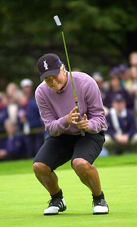 DEN GIKK NESTEN:  Suzann Pettersen.