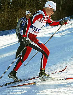 FOR SL�V: Hilde Gjermundshaug Pedersen mistet plassen p� pallen.