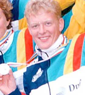 VM-AKTUELL: Dette bildet ble tatt da Anders Nordberg tok s�lv i �pent nordisk mesterskap p� kortdistanse i 1997.