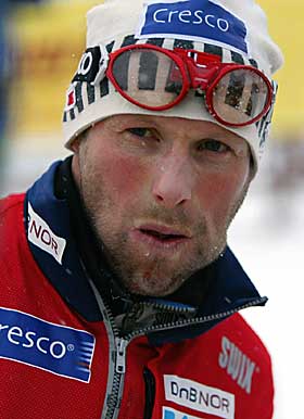 BESTE NORSKE: Veteranen Kristen Skjeldal ble beste norske med sin 14. plass i dag.