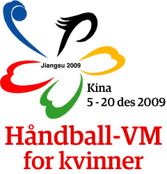 Logo for h�ndball-VM for kvinner 2009