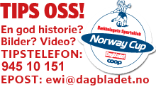 Tips Dagbladet om Norway Cup! Tipstelefon: 945 00 505